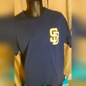 San Diego Padres Majestic XL Jersey T-Shirt